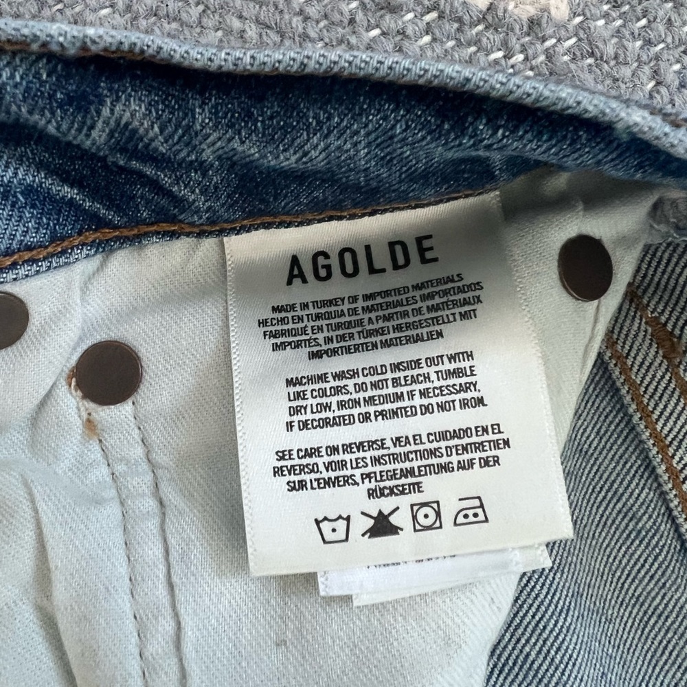 Agolde Riley High Rise Jeans - Picture 6 of 8